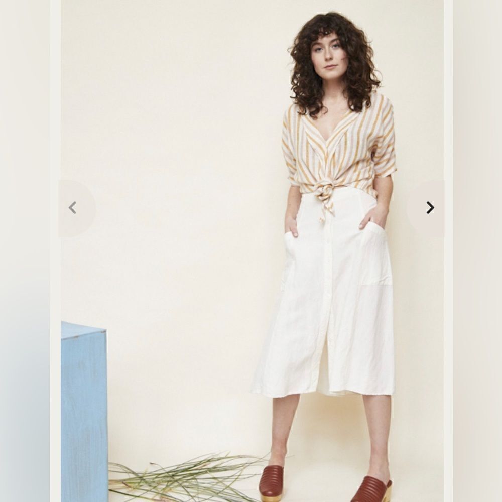 Rails | June Blouse Amberstripe Size Xs - image 3